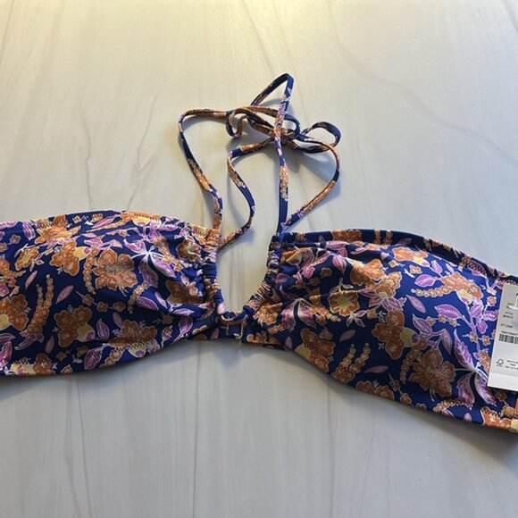 NWT J.Crew Women’s Square Halter String Bikini Top Size 2X - Picture 6 of 7